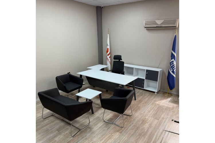 Akburo Maze Masa Takımı Eva Otuma Grubu İle Set